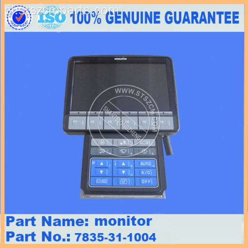 Części do koparek Komatsu Monitor panelowy PC200-8 7835-31-1012